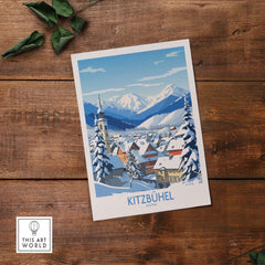 Kitzbuhel Austria Art Print