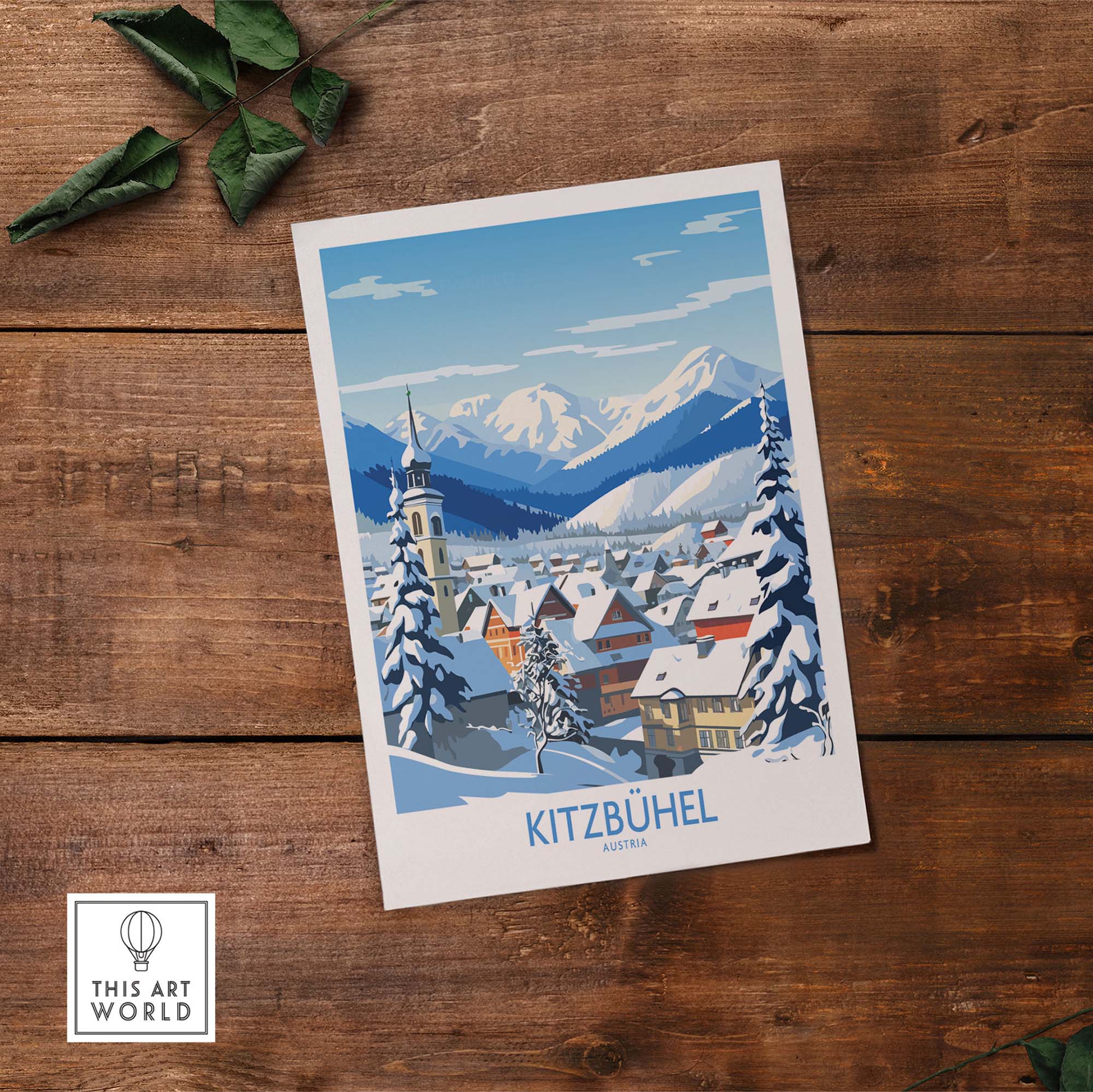 Kitzbuhel Austria Art Print