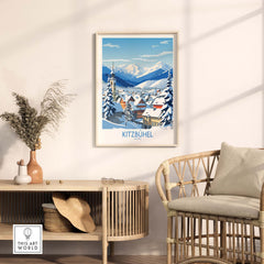 Kitzbuhel Austria Art Print