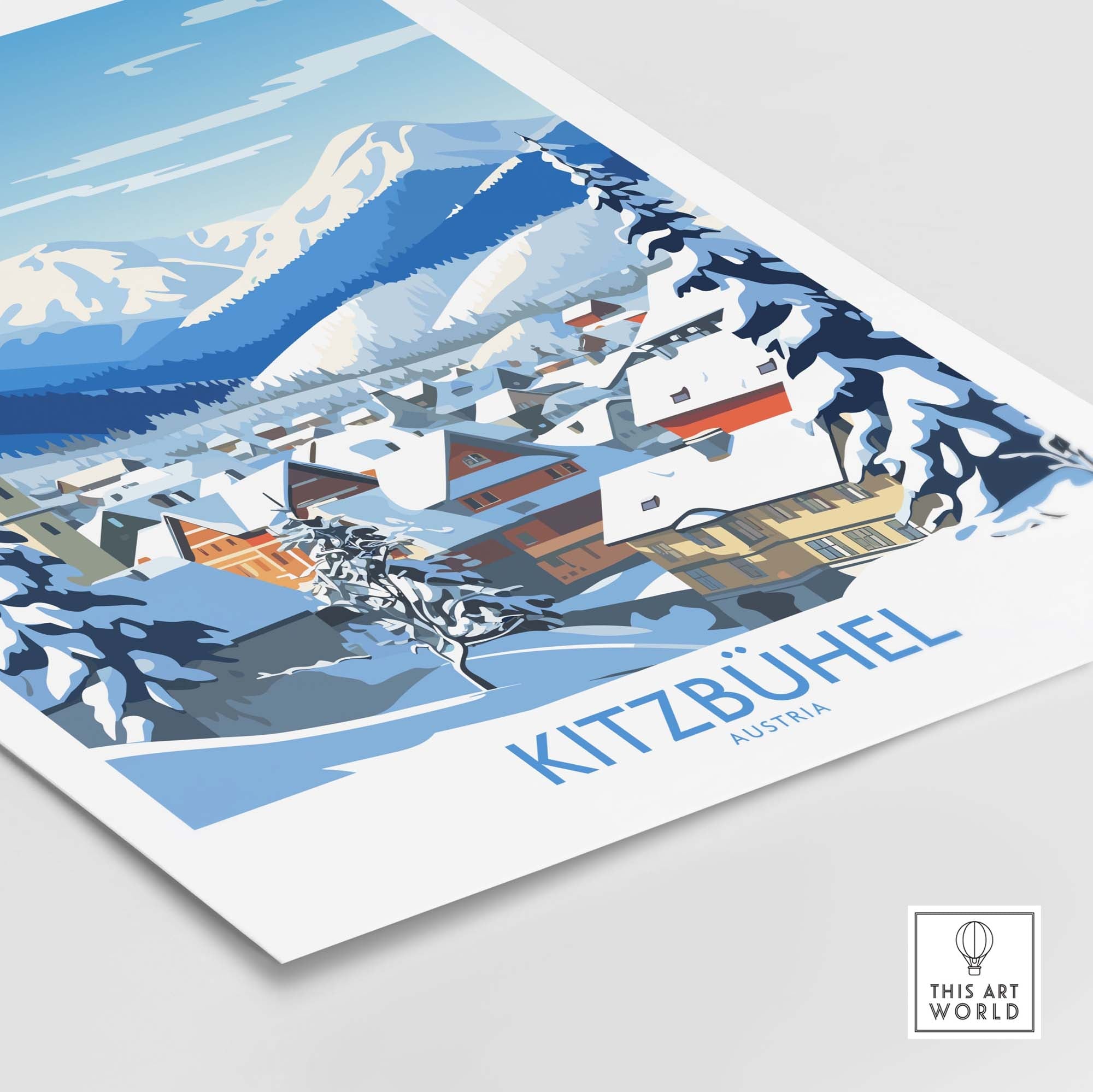 Kitzbuhel Austria Art Print