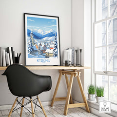 Kitzbuhel Austria Art Print