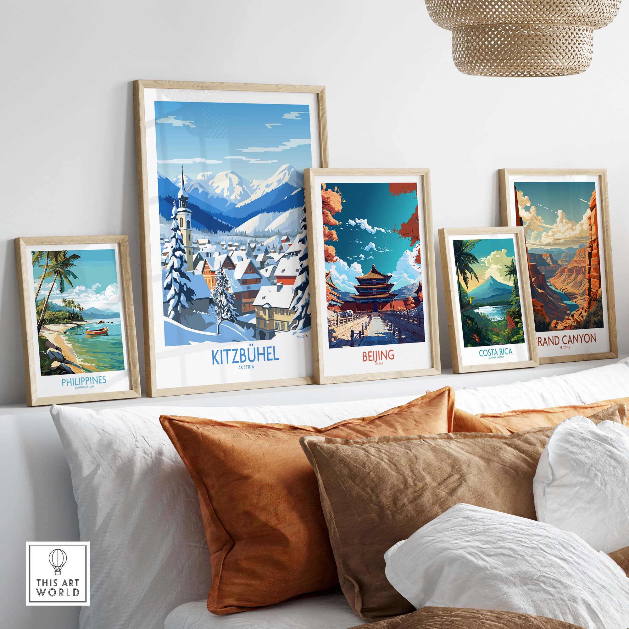 Kitzbuhel Austria Art Print