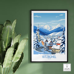 Kitzbuhel Austria Art Print
