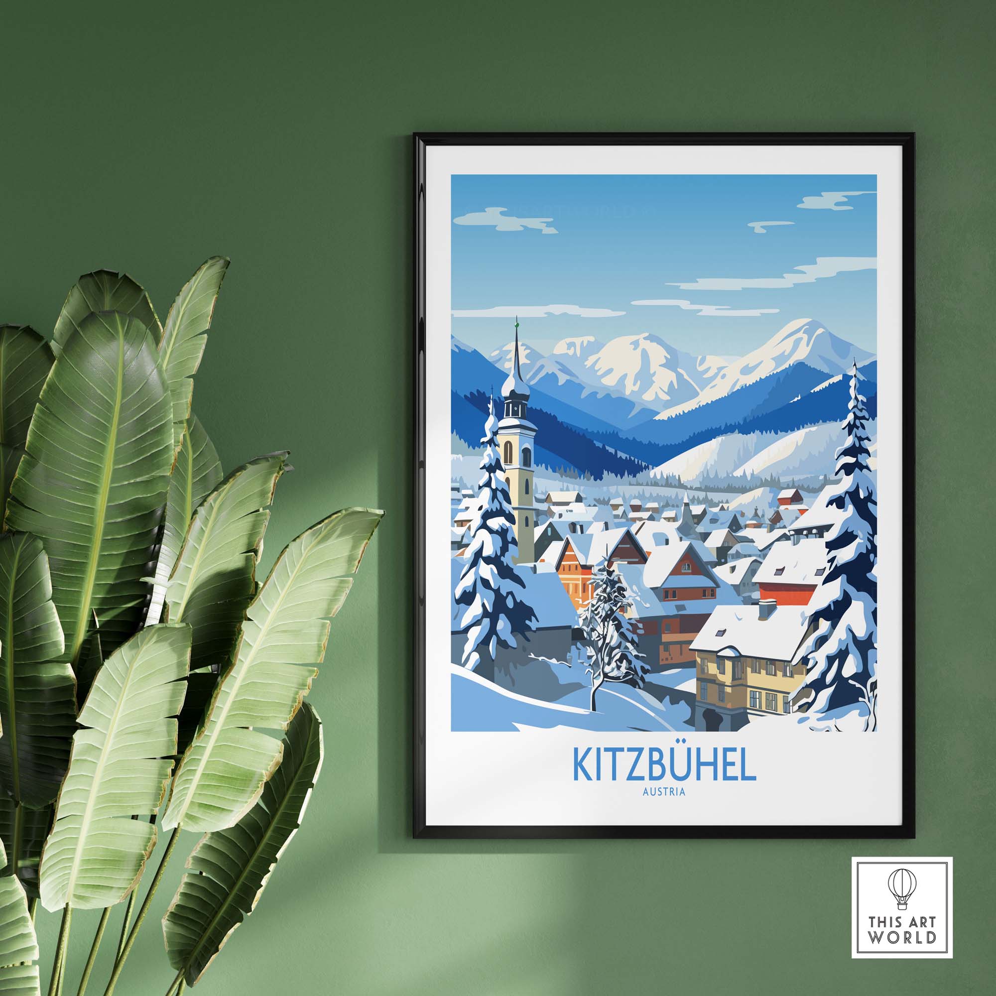 Kitzbuhel Austria Art Print