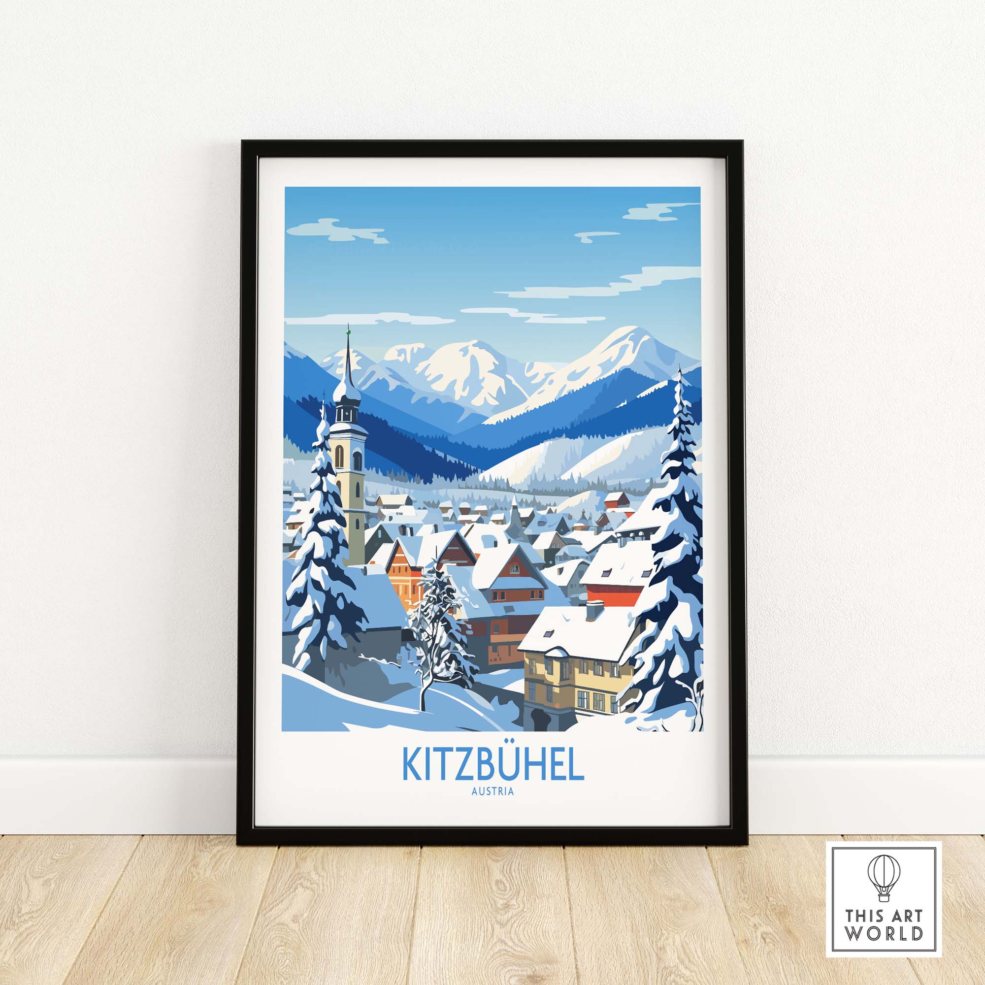 Kitzbuhel Austria Art Print