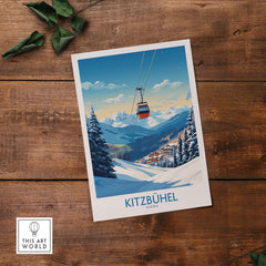 Kitzbuhel Wall Art Print