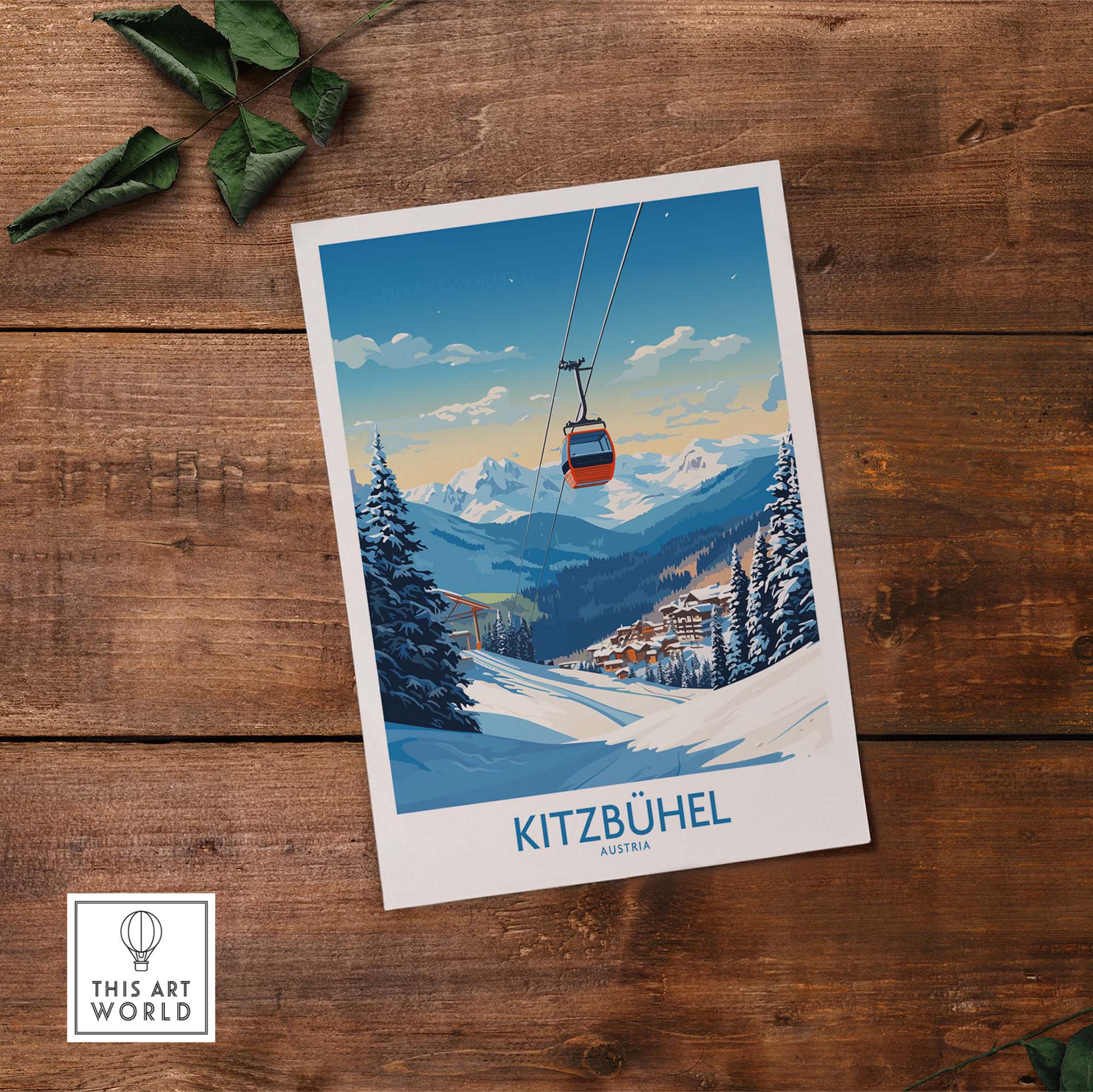 Kitzbuhel Wall Art Print
