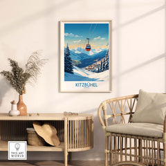 Kitzbuhel Wall Art Print