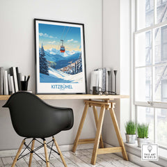 Kitzbuhel Wall Art Print