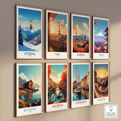 Kitzbuhel Wall Art Print