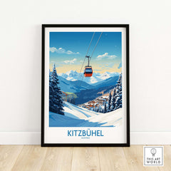 Kitzbuhel Wall Art Print