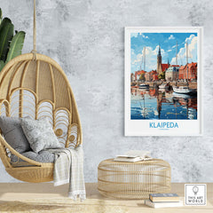 Klaipeda Travel Poster