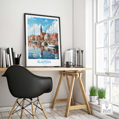 Klaipeda Travel Poster