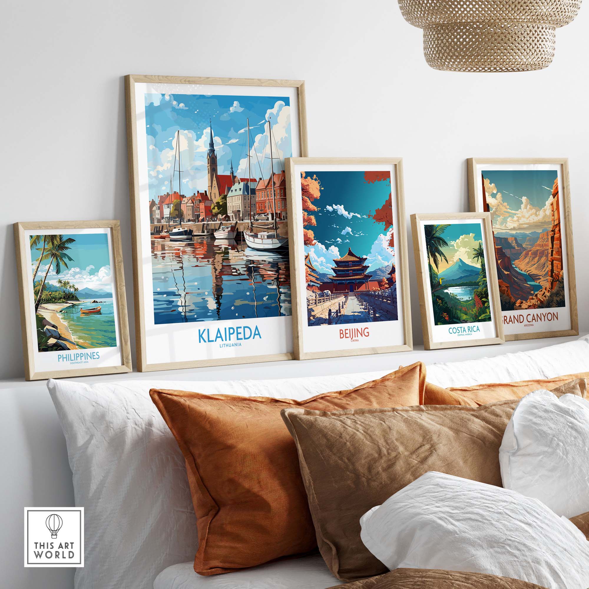 Klaipeda Travel Poster