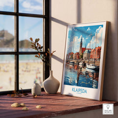 Klaipeda Travel Poster