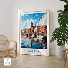 Klaipeda Travel Poster