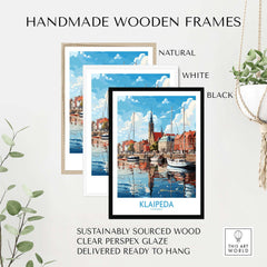 Klaipeda Travel Poster