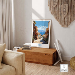 Kos Greece Travel Poster