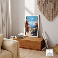 Kos Greece Travel Print