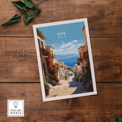 Kos Greece Travel Print