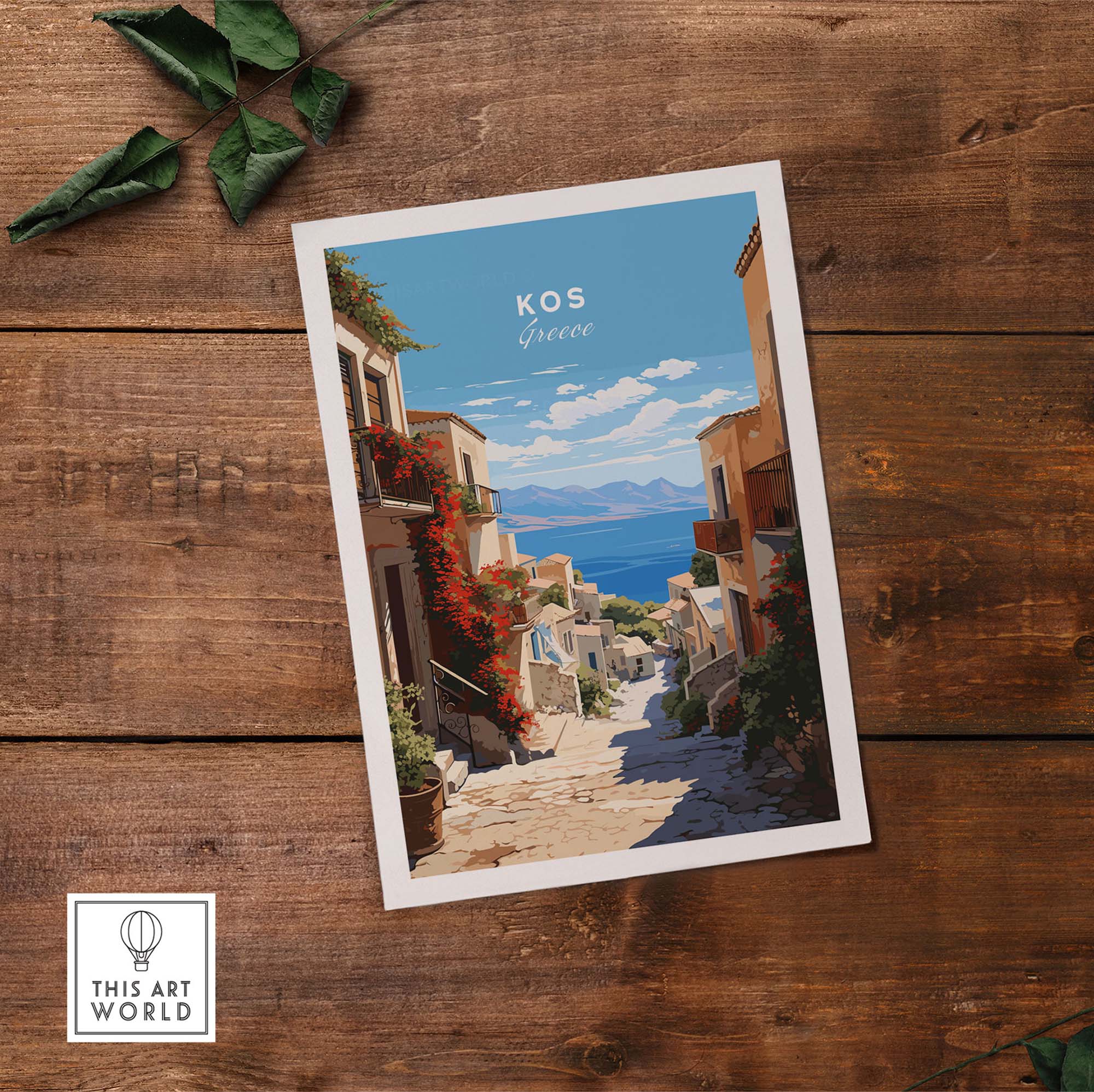 Kos Greece Travel Print