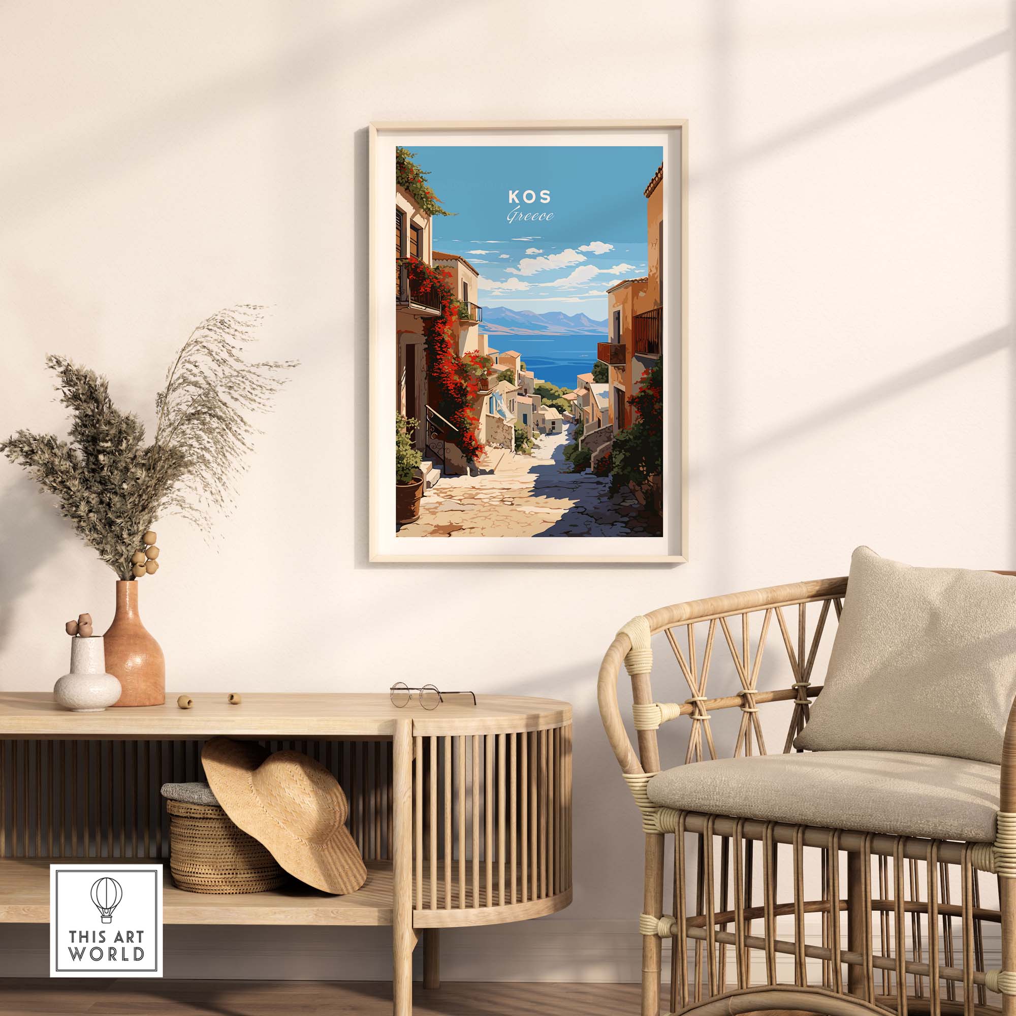 Kos Greece Travel Print
