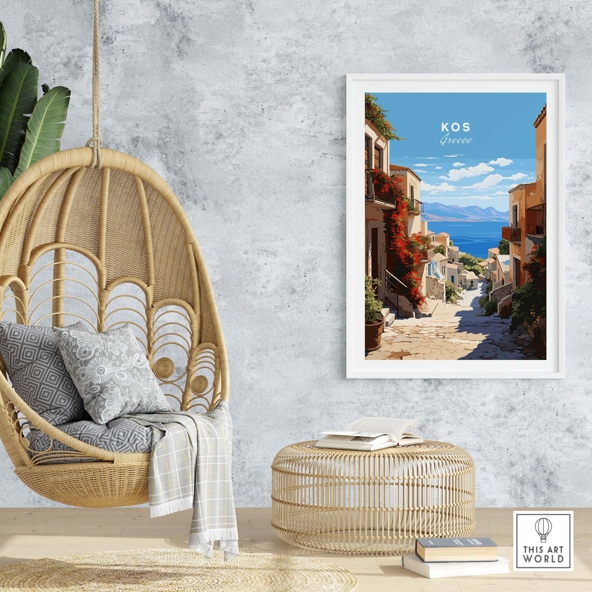Kos Greece Travel Print