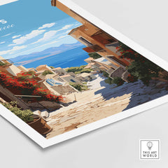 Kos Greece Travel Print