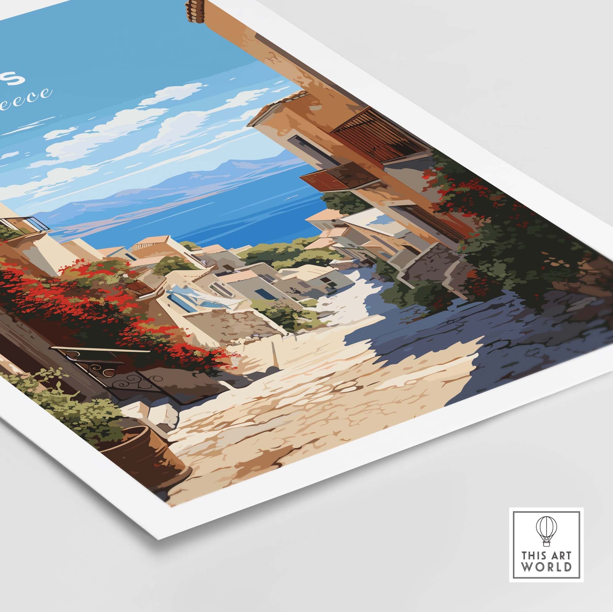 Kos Greece Travel Print