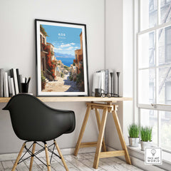 Kos Greece Travel Print