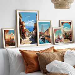 Kos Greece Travel Print