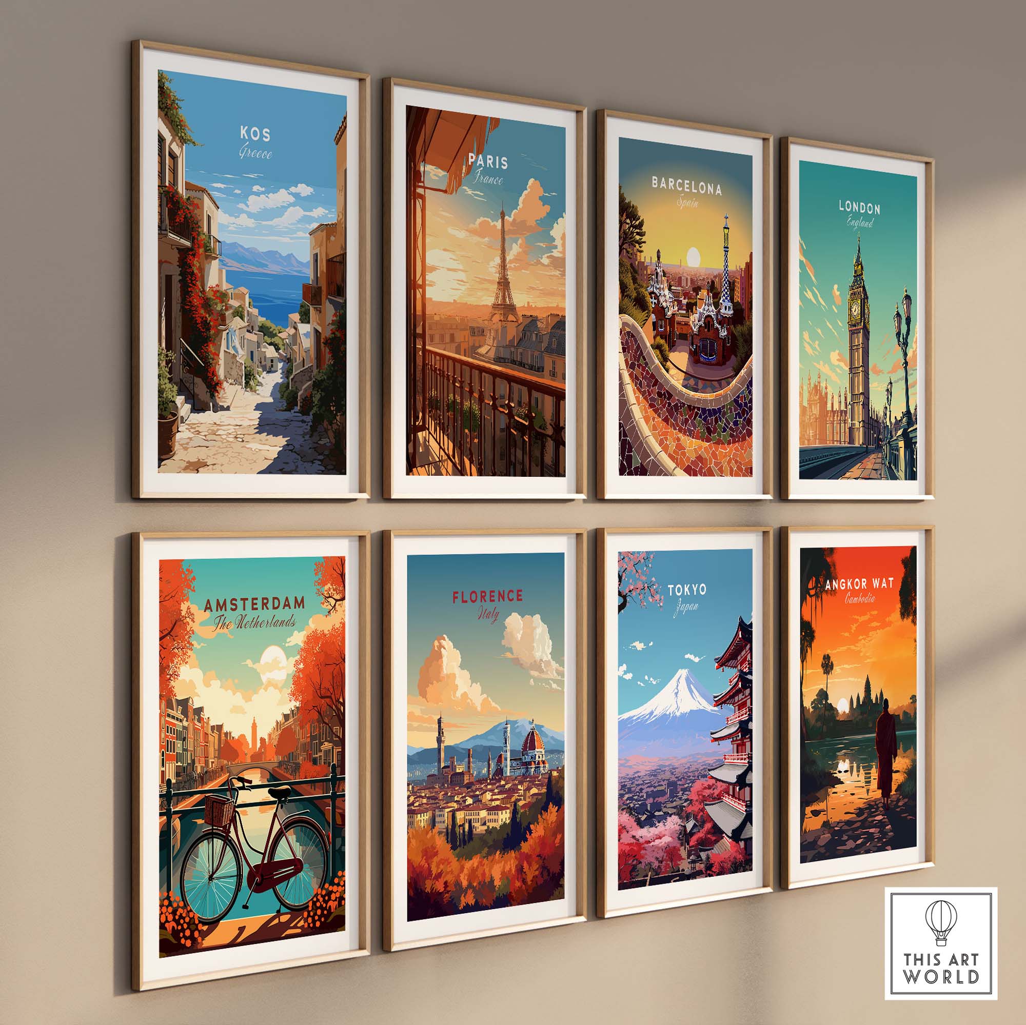 Kos Greece Travel Print
