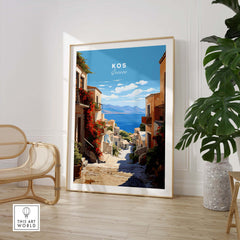 Kos Greece Travel Print