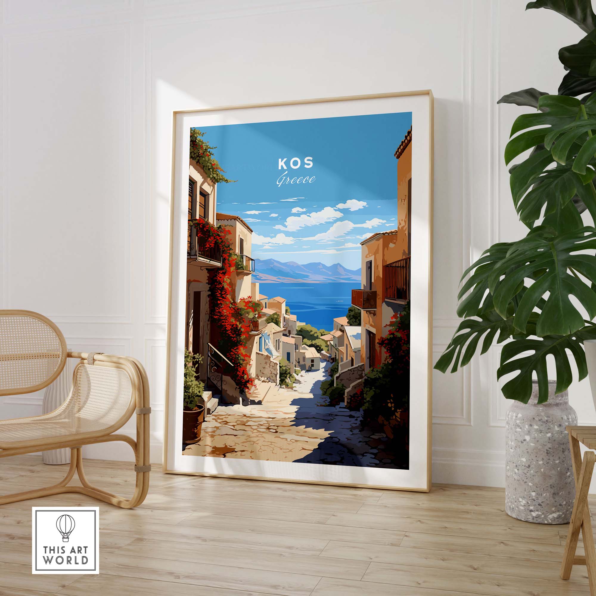 Kos Greece Travel Print