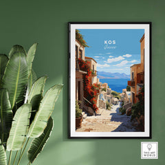 Kos Greece Travel Print
