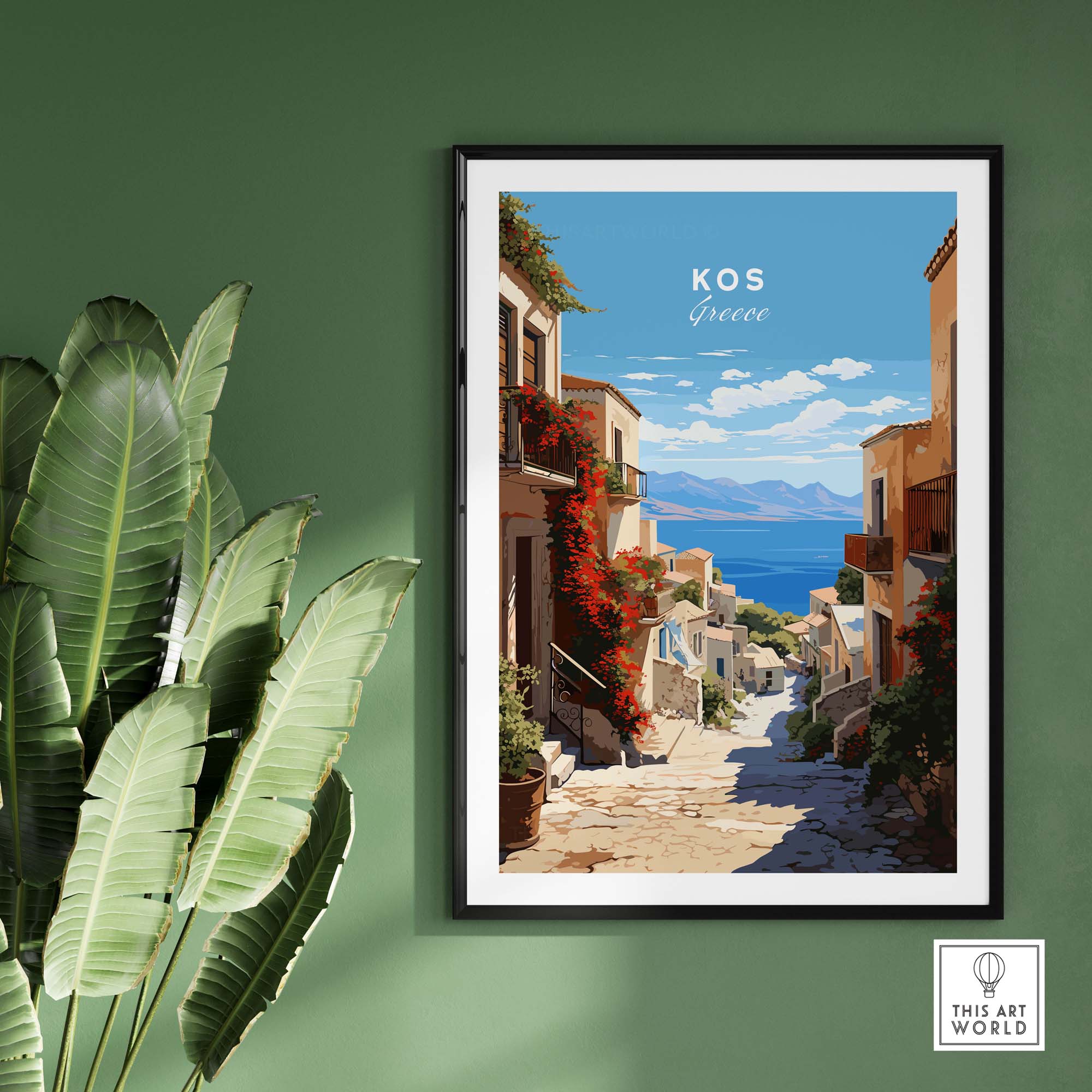 Kos Greece Travel Print