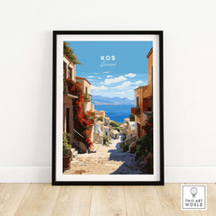 Kos Greece Travel Print