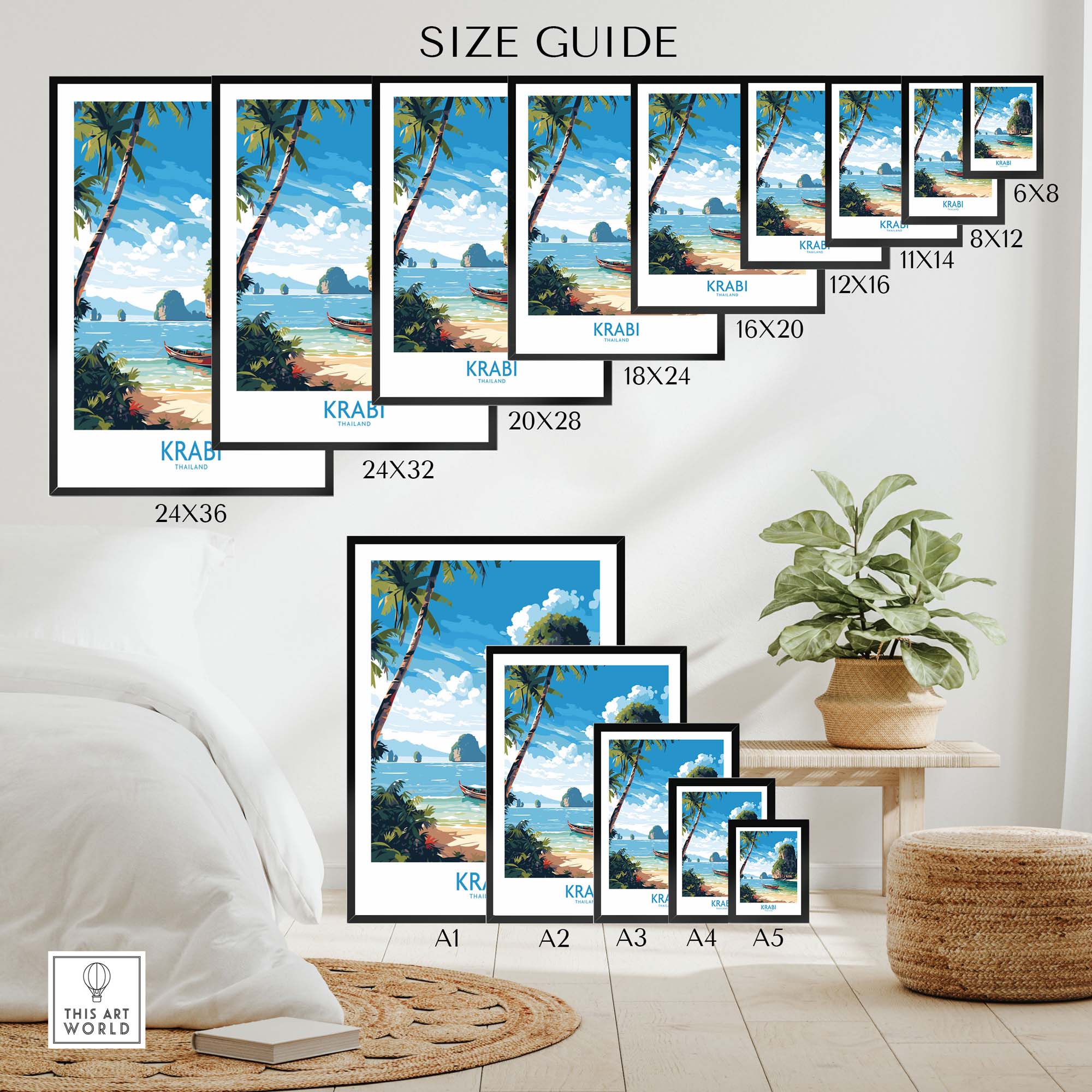 Krabi Art Print