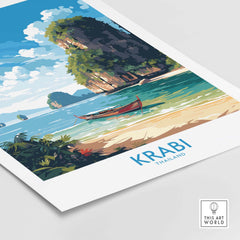 Krabi Art Print