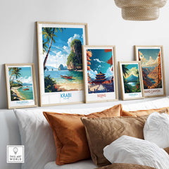 Krabi Art Print