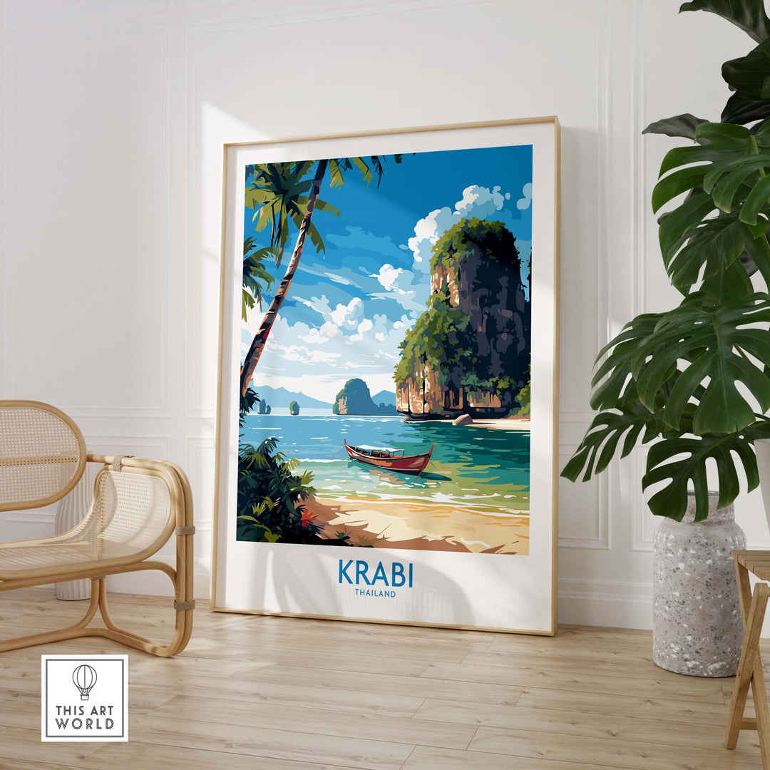 Krabi Art Print
