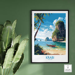 Krabi Art Print