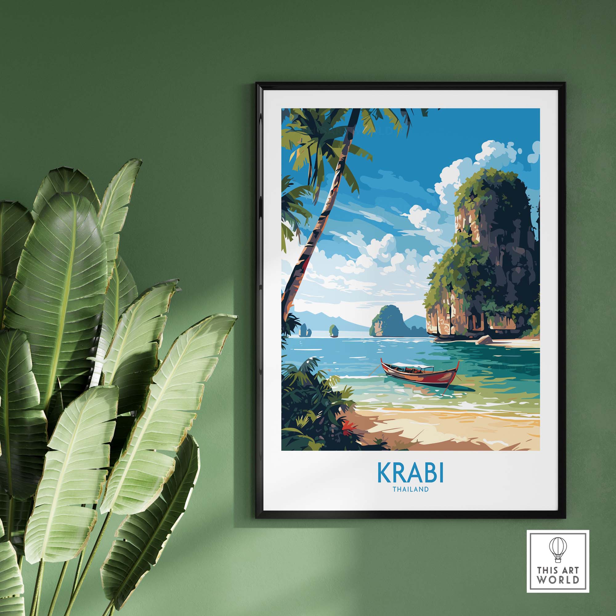 Krabi Art Print