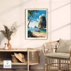 Krabi Travel Poster
