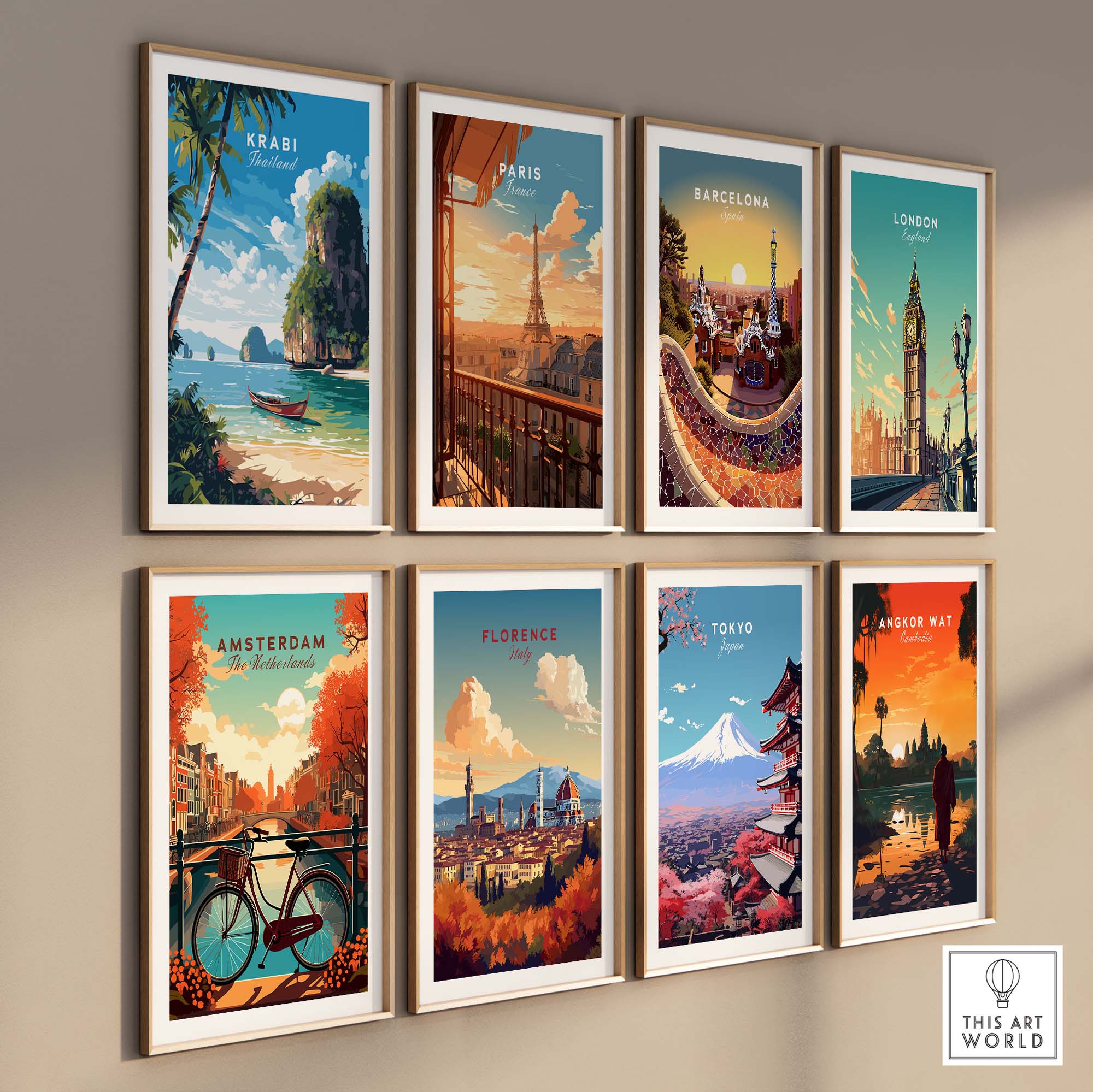 Krabi Travel Poster