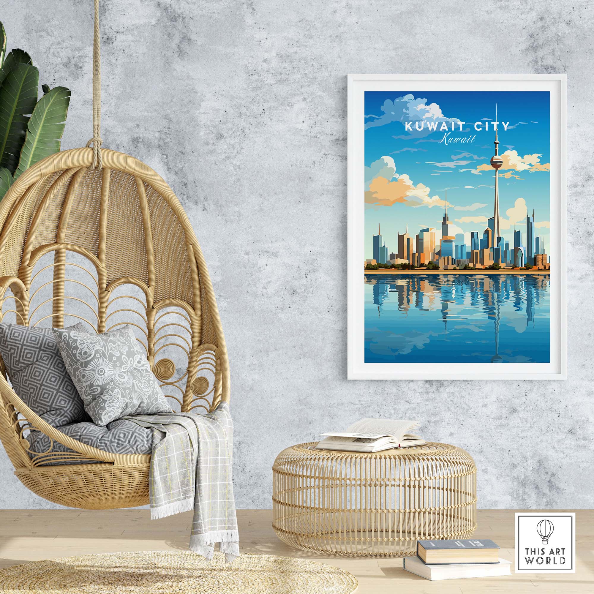 Kuwait City Poster
