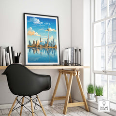 Kuwait City Poster
