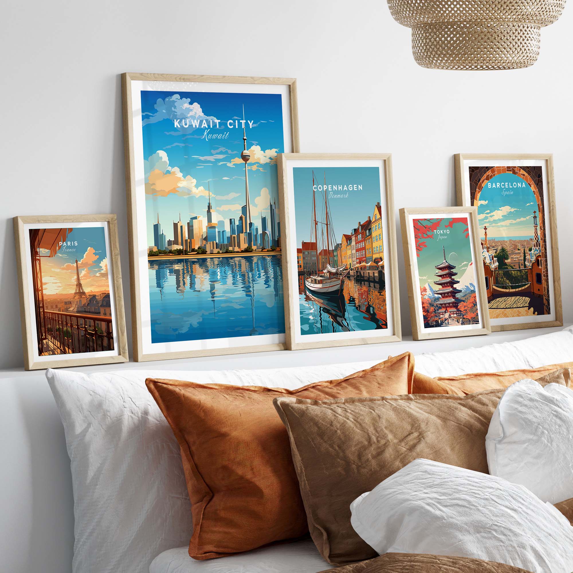 Kuwait City Poster