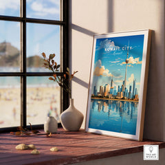 Kuwait City Poster