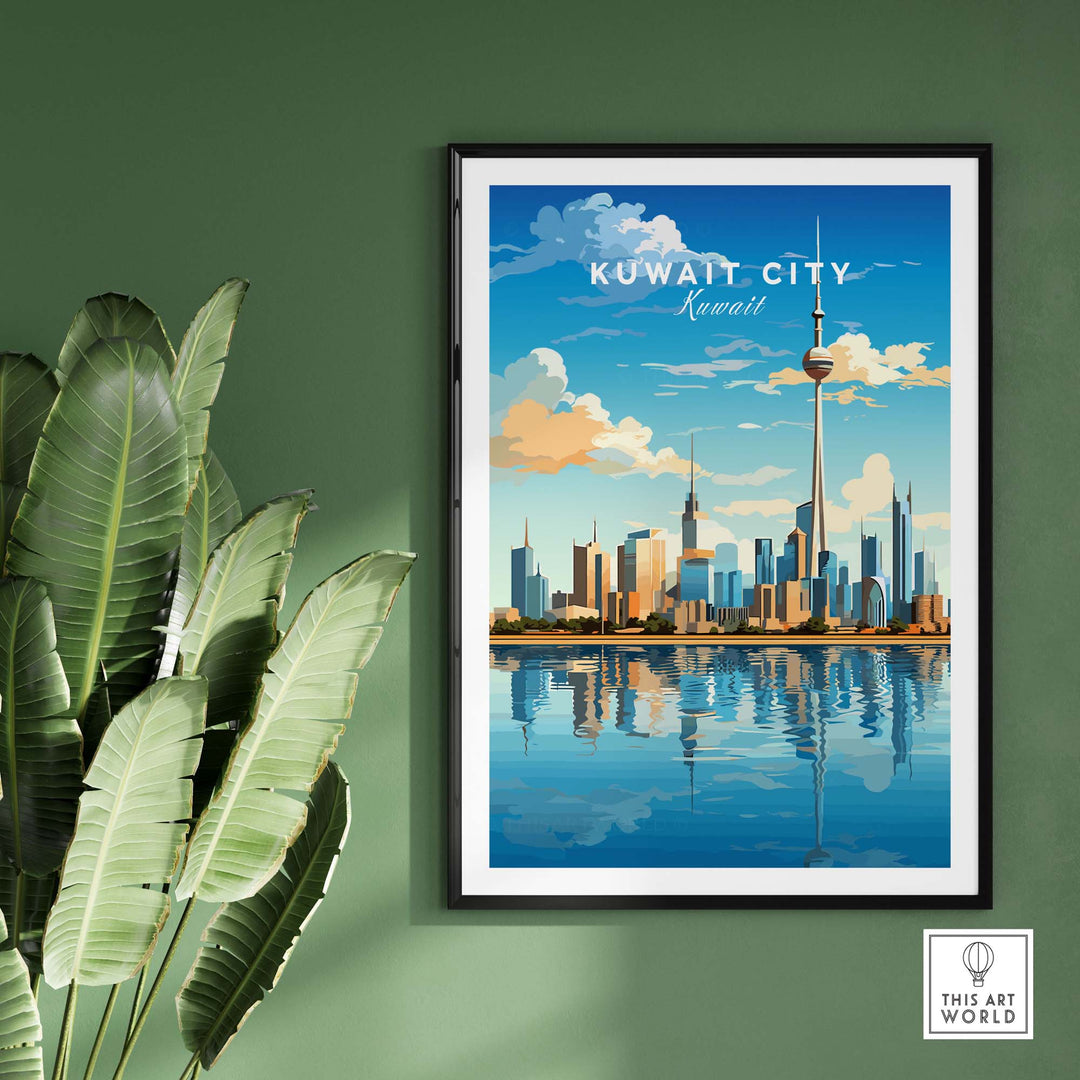 Kuwait City Poster